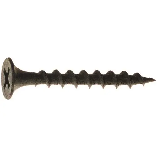 Grip-Rite 2CDWS1 #6 x 2 in. Philips Bugle-Head Coarse Thread Sharp Point Drywall Screws (1 lb./Pack)