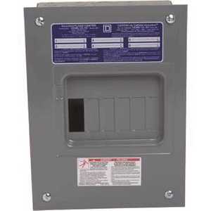 Square D HOM612L100FCP Homeline 100 Amp 6-Space 12-Circuit Indoor Flush ...