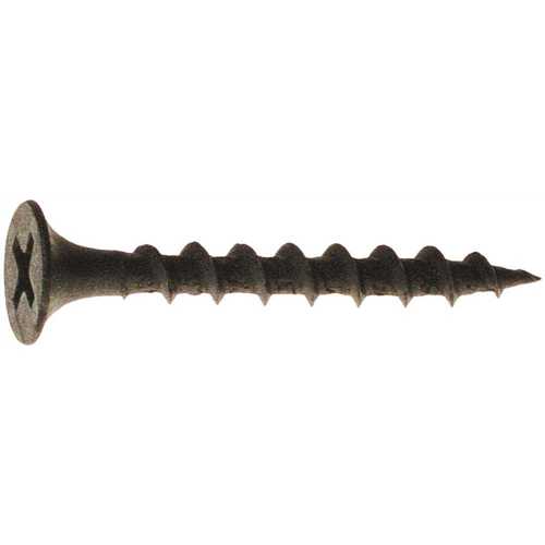 #6 x 1-1/4 in. Philips Bugle-Head Coarse Thread Sharp Point Drywall Screws (1 lb./Pack)