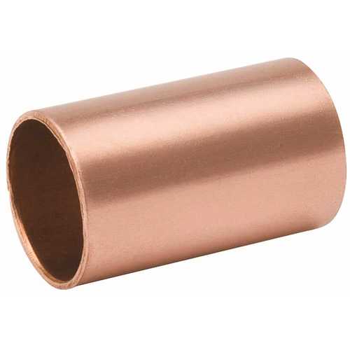 Mueller Industries COPPER COUPLING LESS STOP, 1/2 IN