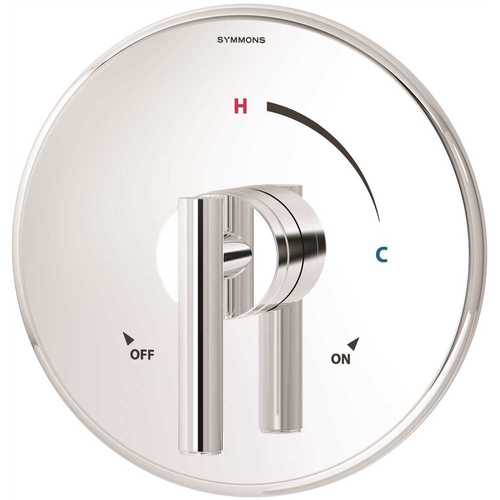 Dia 1-Handle Shower Valve Trim Kit in Polished Chrome (Valve Not Included)