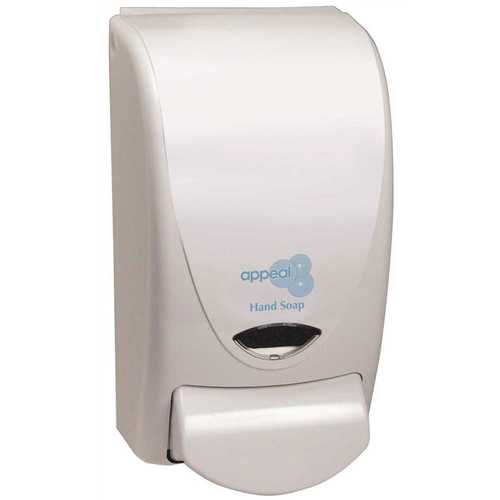 1,000 ml Hand Soap Dispenser White