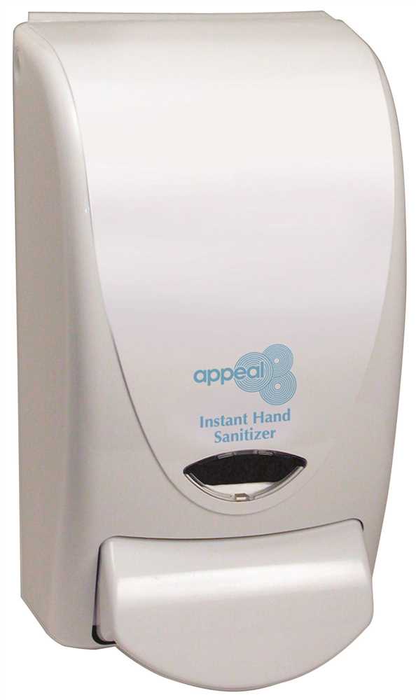 Appeal APP17107 1l Hand Sanitizer Dispenser White