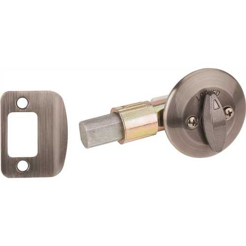 663 Series Antique Nickel Single-Sided Deadbolt