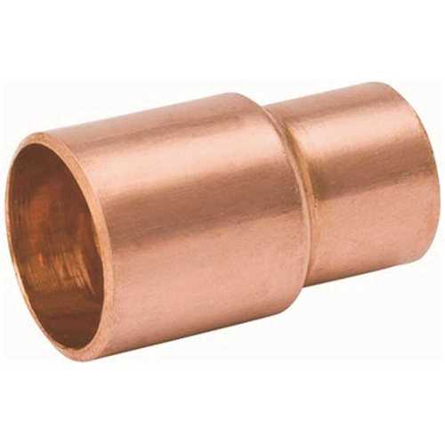 Mueller Streamline W 01350 1-1/2 in. x 1-1/4 in. Copper Fitting x Copper Reducer