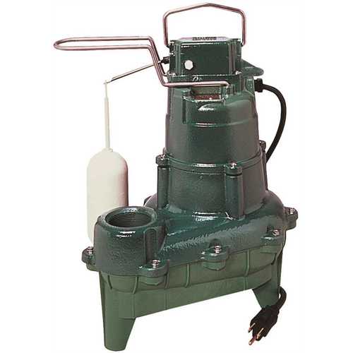ZOELLER 264-0033 M264 .4 HP Submersible Sewage or Effluent or Dewatering Automatic Pump