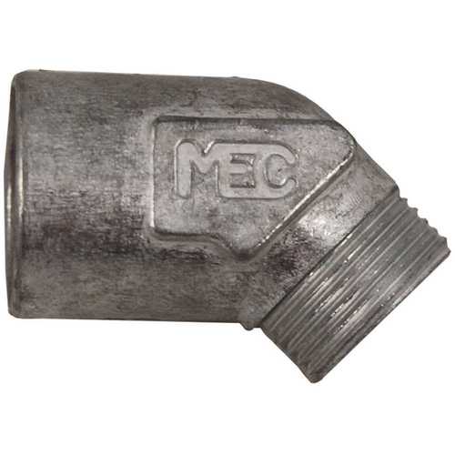 MEC MEP175-45 45-Degree Relief Vent in Aluminum