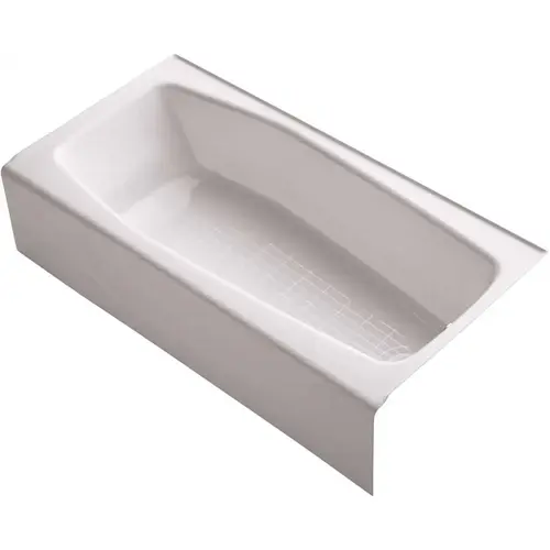 Villager 60 in. Right-Hand Drain Rectangular Alcove Bathtub in White