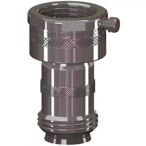 WOODFORD MFG. 50H-CH Add-On 3/4 in. Hose Thread Chrome Double-Check Backflow Preventer