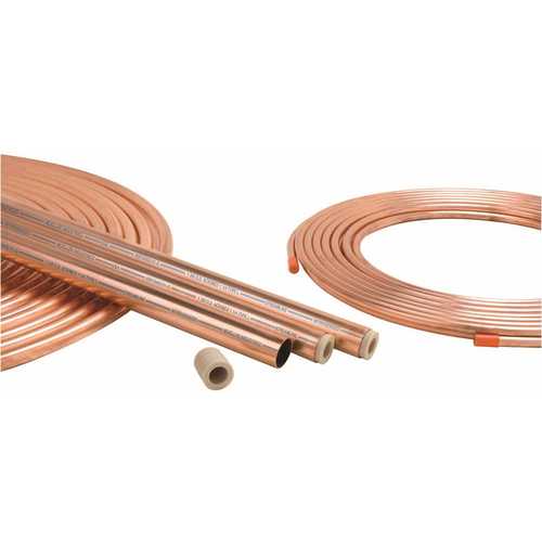 Mueller Streamline AC02020 3/8 in. x 20 ft. ACR Hard Copper Tubing