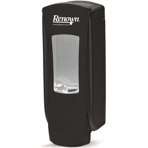 EFM Foam Hand Soap Dispenser, Black, 1,250 ml