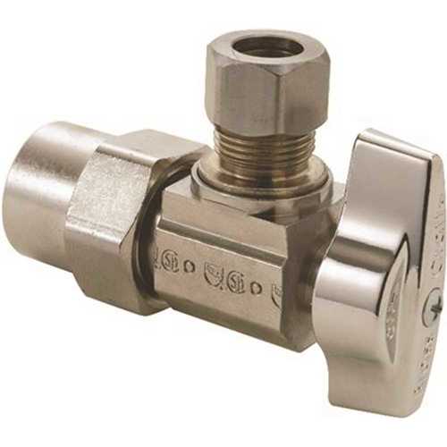 BrassCraft KTPR19X C Angle Stop 1/2 in. Nom CPVC Inlet x 3/8 in. OD Comp Outlet