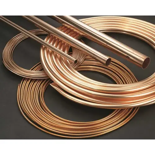 1/2X20M Copper Tubing, 1/2 in, 20 ft L, Hard, Type M, Coil