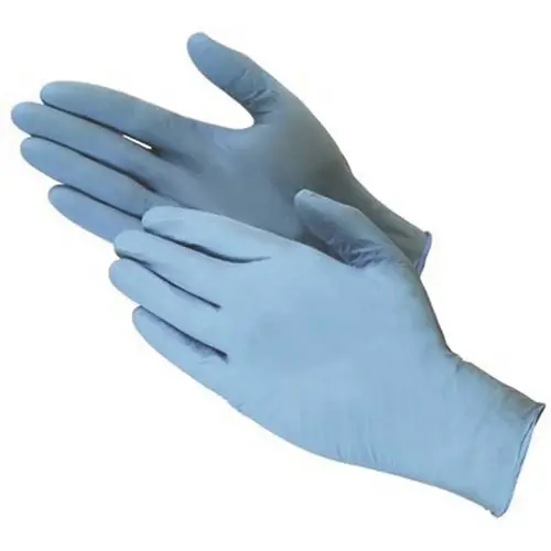 SHUBEE D SB NG PF L Large 5 mil Blue Nitrile Powder Free Gloves - pack of 100