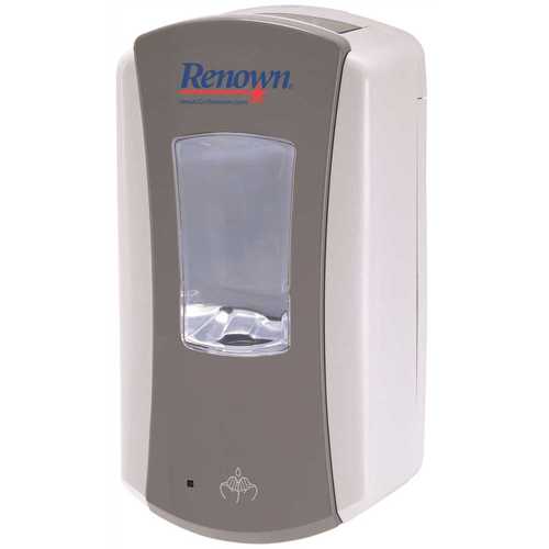 Efa Touch-Free Foam Soap Dispenser, 1,200 ml, Gray / White