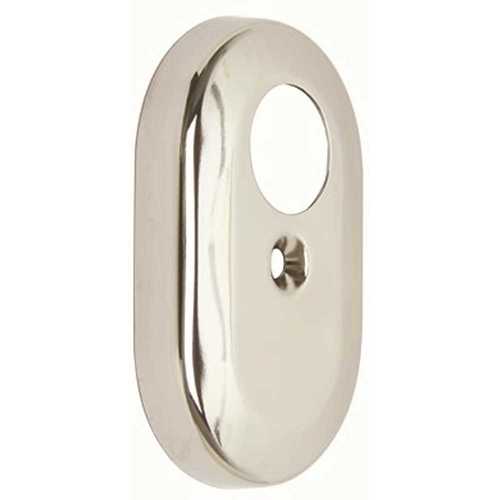 1-1/8 in. x 1 in. Metal Escutcheon