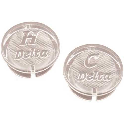 Delta IB-133904 3/4 in. OD Hot and Cold Index Button Set