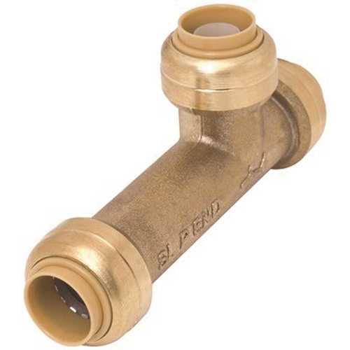 3/4 in. Brass Push-to-Connect Slip Tee Fitting