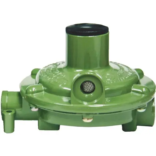 Single Stage Regulator 11 in. WC 90-Degree Vent 1/4 in. FNPT x 3/8 in. FNPT
