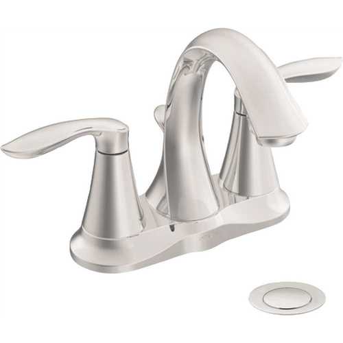 EVA COLLECTION BATHROOM FAUCET TWO HANDLE LEAD FREE CHROME