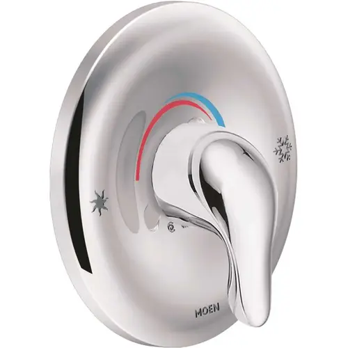 Chateau 1-Handle Posi-Temp Shower Faucet Trim with Valve in Chrome