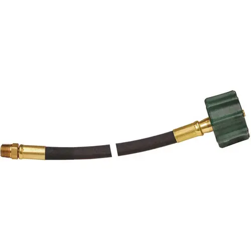 1/4 in. I.D. High Pressure Hose Green F. QCC x 1/4 in. MPT 15 in. L Replaces 511514