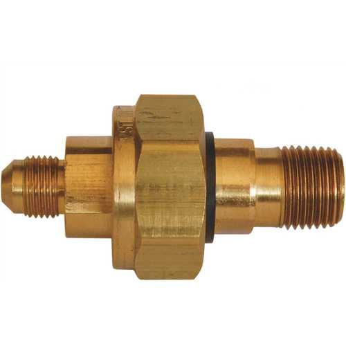 Space-Saver Dielectric Union 1/2 in. MNPT x 1/2 in. Male Flare Brass