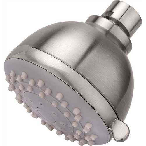 3-Spray Shower Head in Brushed Nickel