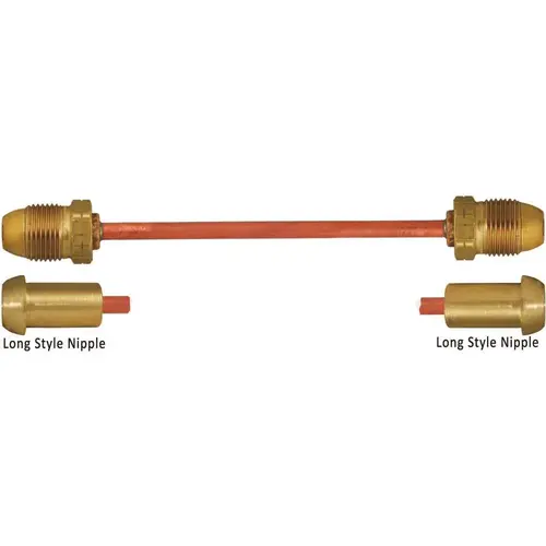 MEC ME1660-20 Pigtail POL x POL 1-1/8 in. HEX, 20 in. L