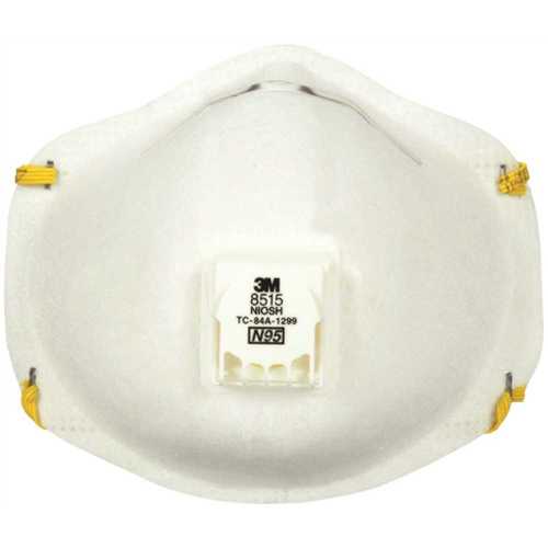 3M 8515HA1-A TEKK Protection Disposable Respirator, N95 Filter Class