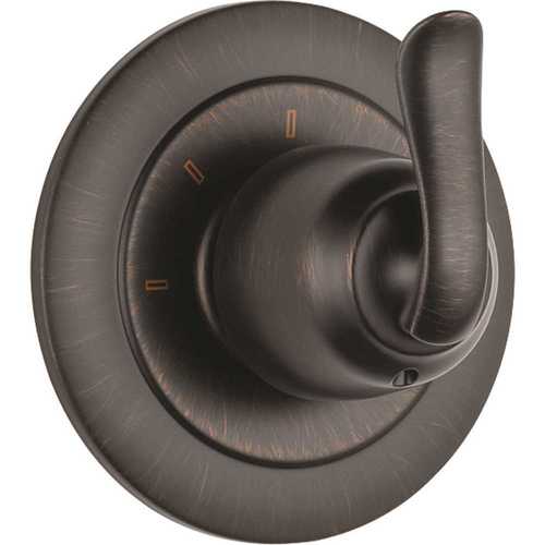 Linden 1-Handle 3-Function Shower Diverter Valve Trim Kit in Venetian Bronze (Valve Not Included)