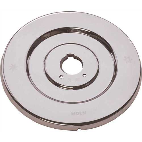 Chateau 7 in. Dia Escutcheon for Single-Handle Tub and Shower Valves in Chrome