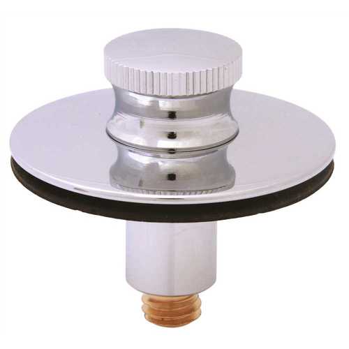 SAYCO Lift-And-Turn Bathtub Stopper Assembly in Chrome
