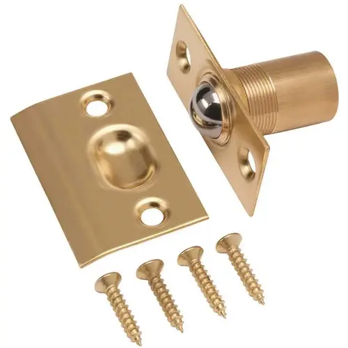 Everbilt 13602 Solid Brass Adjustable Ball Catch Latch