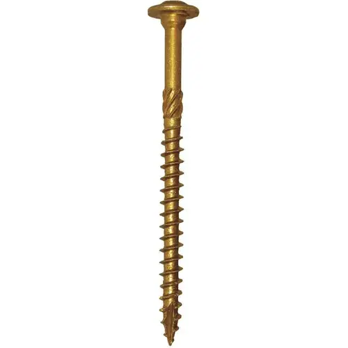 5/16 in. x 4 in. Star Drive Round Head Rugged Structural Wood Screw - pack of 45