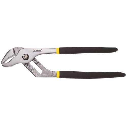 Joint Plier, 10-1/4 in OAL, 2 in Jaw Opening, Black/Gray Handle, Cushion-Grip Handle