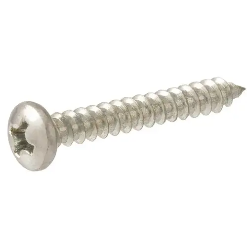 #8 x 3/4 in. Zinc Plated Phillips Pan Head Sheet Metal Screw - pack of 100