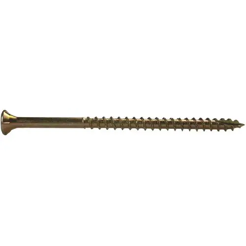 #10 x 3-1/2 in. Phillips Bugle-Head Construction Screw (1 lb./Box)