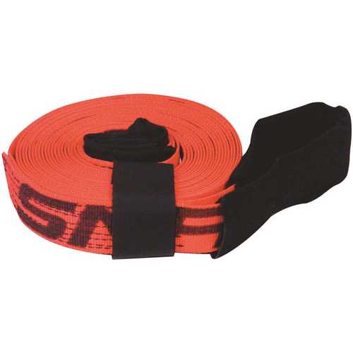 SNAP-LOC SLTT230K10R 30 ft. Tow Strap with Hook and Loop Storage Fastener