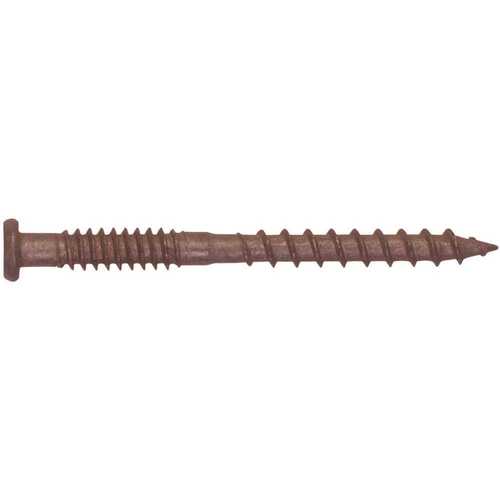 Grip-Rite N212CSB10BK #9 x 2-1/2 in. Brown Star-Drive Pan-Head Coarse Composite Deck Screw (10 lbs.-Pack)