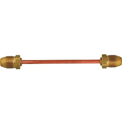 Pigtail - POL x POL, 7/8 in. HEX, 12 in. L, Long Nipple