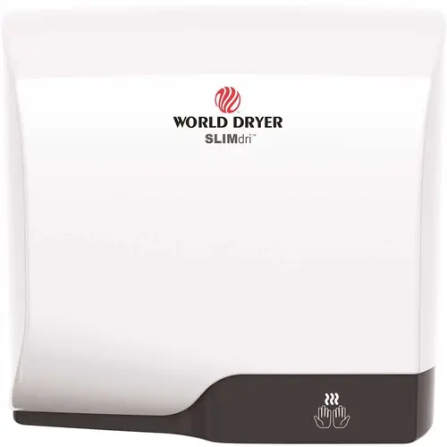 WORLD DRYER L-974A 950 Watt White Finish Electric Hand Dryer