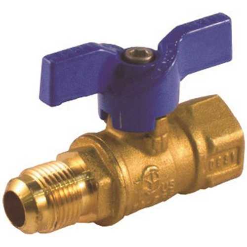 1/2 in. Flare X 3/8 in. Flare Gas Ball Valve