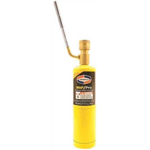 UNITORCH MAP//PRO HAND TORCH WITH PROPANE TWISTER TIP AND MAPP CYLINDER - pack of 6