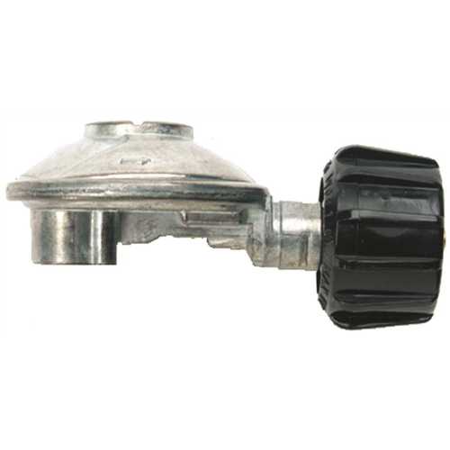 90 LOW PRESSURE REGULATOR WITH APPLIANCE END FITTING / ACME NUT