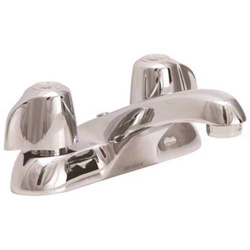 Gerber G0043431 Classics 4 in. Centerset 2-Handle Bathroom Faucet with Metal Pop-up Drain in Chrome