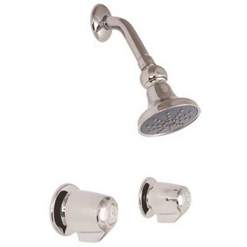 Gerber Plumbing G0048220 Classics 2-Handle Wall Mount Tub & Shower Trim Kit in Chrome [Valve Included]