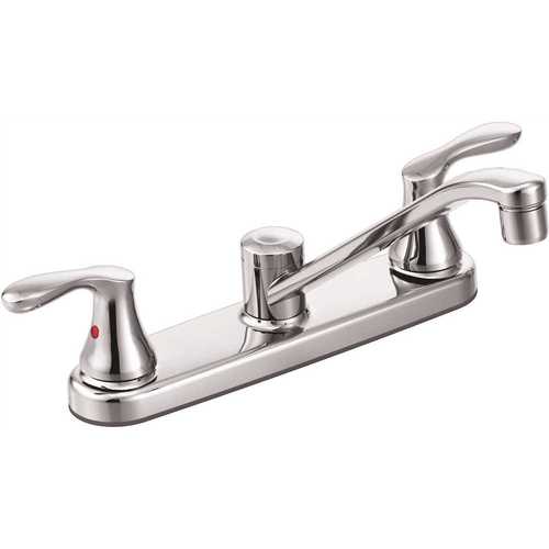 Cleveland Faucet Group 40616 Cornerstone 2-Handle Kitchen Faucet in Chrome