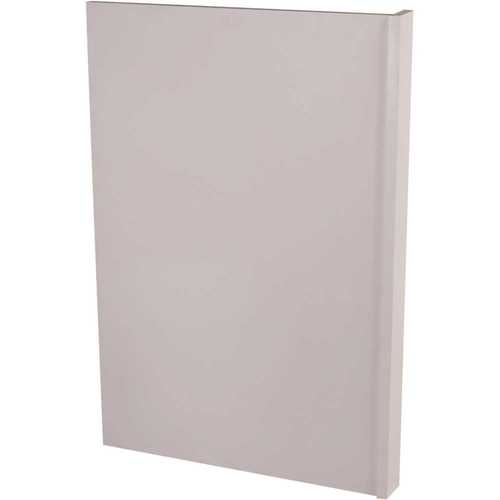 Brookings 24 in. x 34.5 in. Cabinet Dishwasher End Panel in White