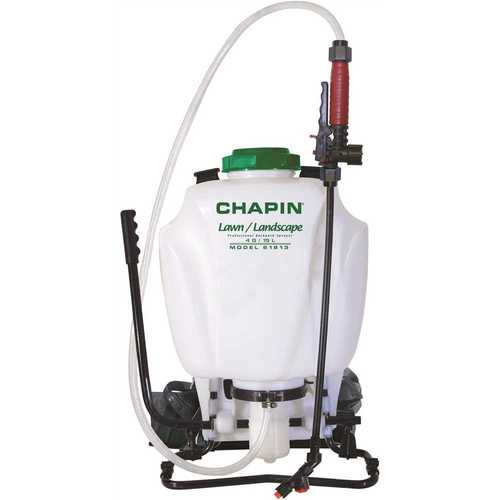 Chapin International 61813 4 Gal. Lawn and Landscape Pro Backpack Sprayer with Control Flow Technology